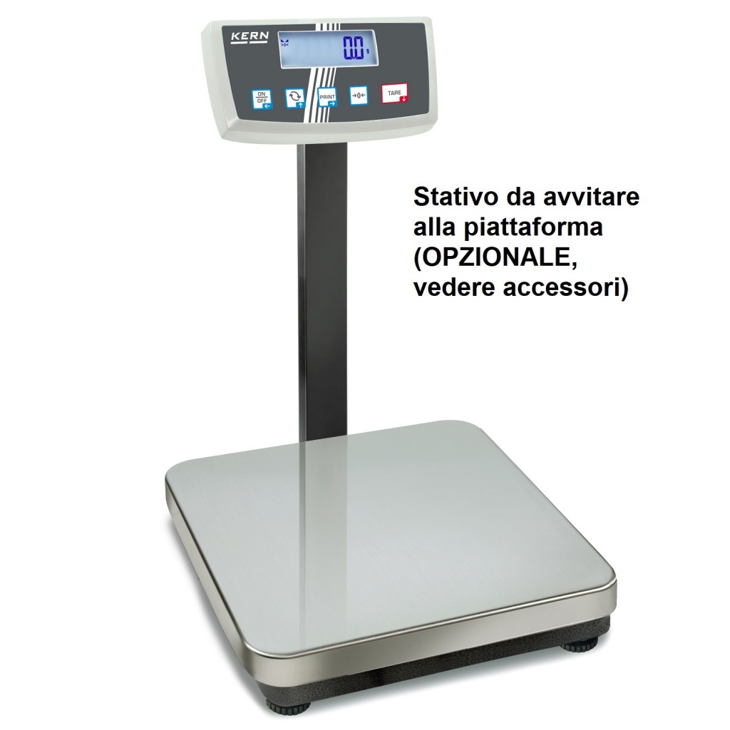 Bilancia A Piattaforma Kern EOB 15K5 - Pesatura Stabile Con Funzione Media, Ideale Per Animali