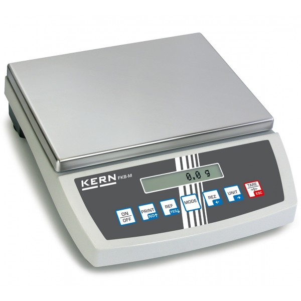 Bilancia Da Tavolo KERN FOB 5K-3NS - Acciaio Inox, Portata 5000g, Precisione 1g - Foto 7