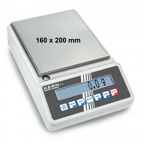 Bilancia Didattica KERN EMB 600-2 - Portata 600g, Precisione 0.01g, Con Gancio E Batterie