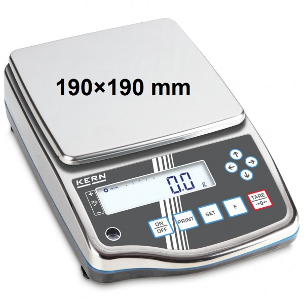 KERN HDB 30K-2XL Bilancia Sospesa Con Certificazione TÜV: Portata 30kg, Design XL Per Carichi Pesanti, Ideale Per Merci, Pesca, Bagagli, Con Adattatore UE/UK/US